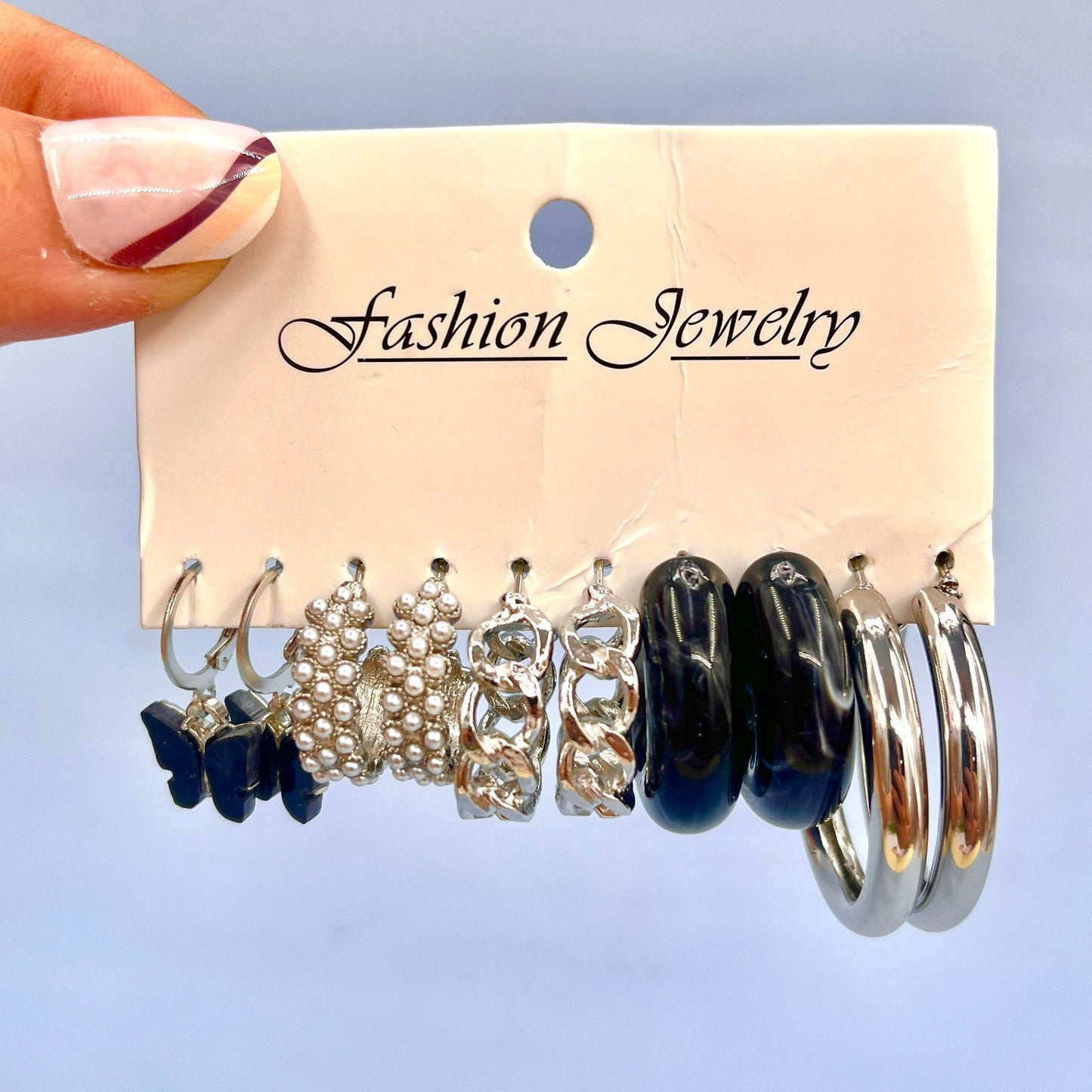 Circle Butterfly Love Heart Vintage Winding Rings