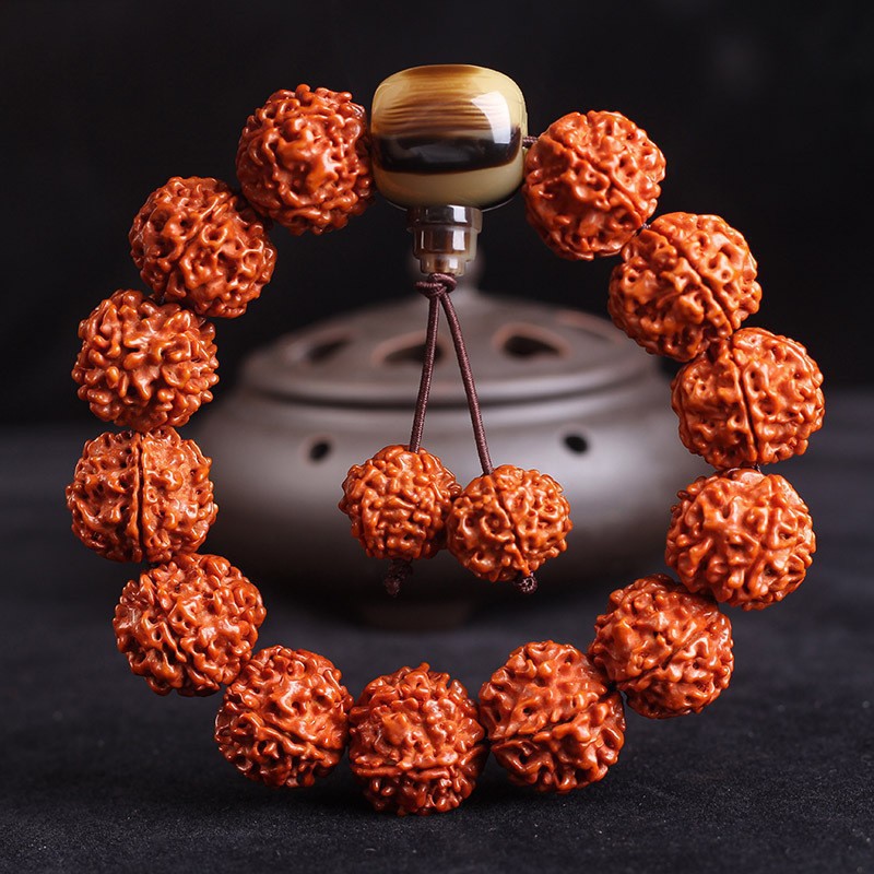 Men's Style Buddha Beads Bodhi Seeds Beeswax Scenic Spot Bracelets