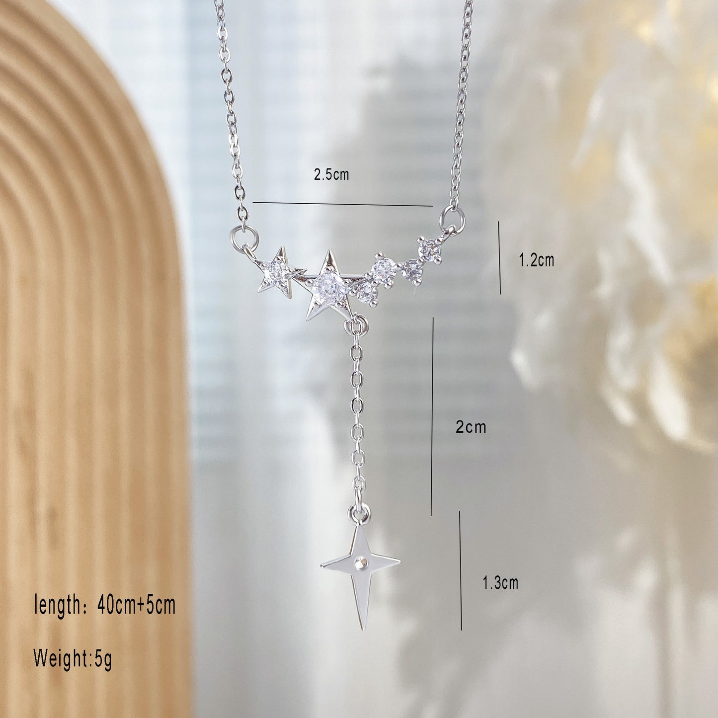 Drop Pig Star Moon Tassel Fashionable Exquisite Necklaces