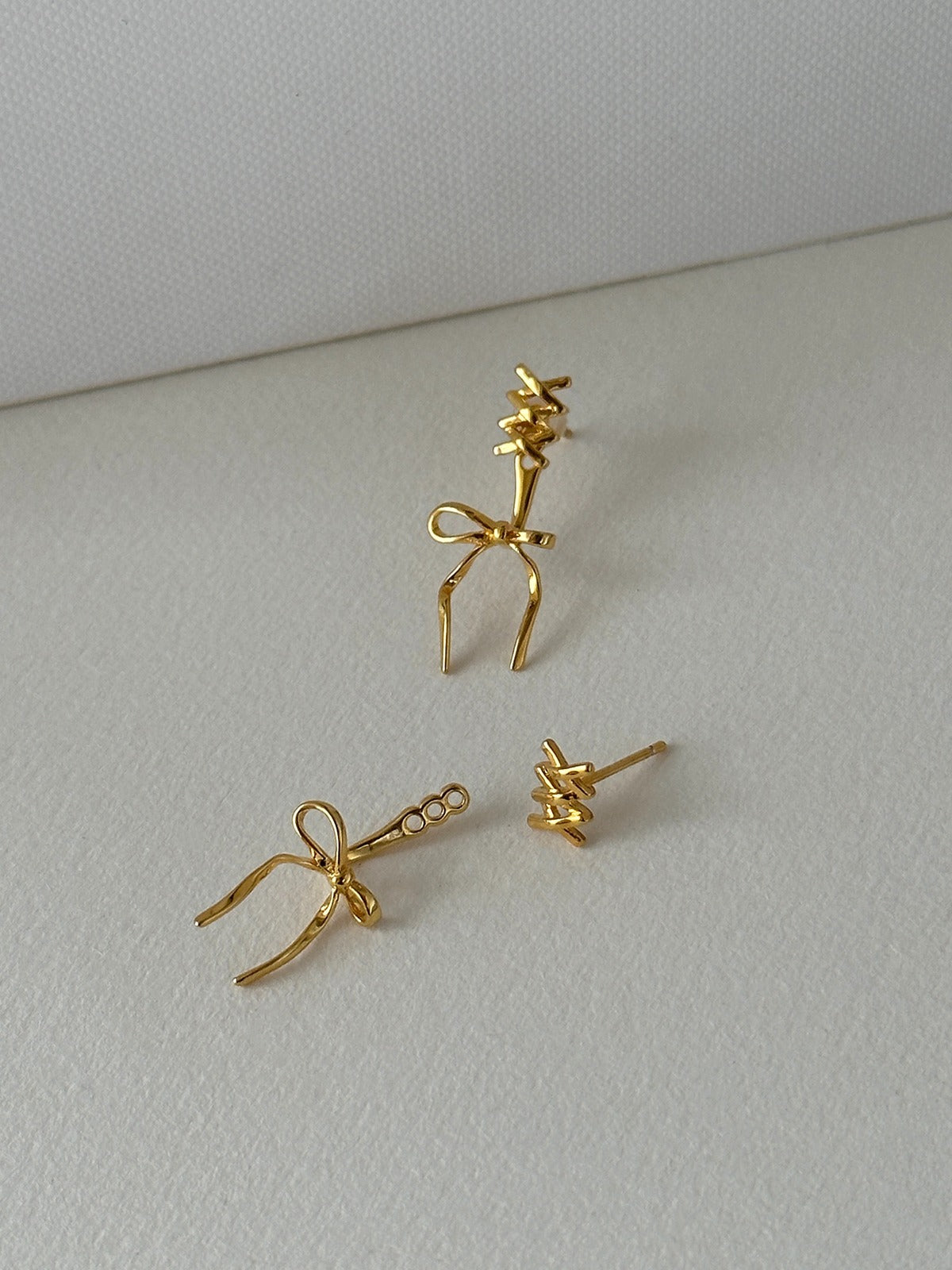 Women's Design High-grade Ear Clip Korean Style Stud Earrings