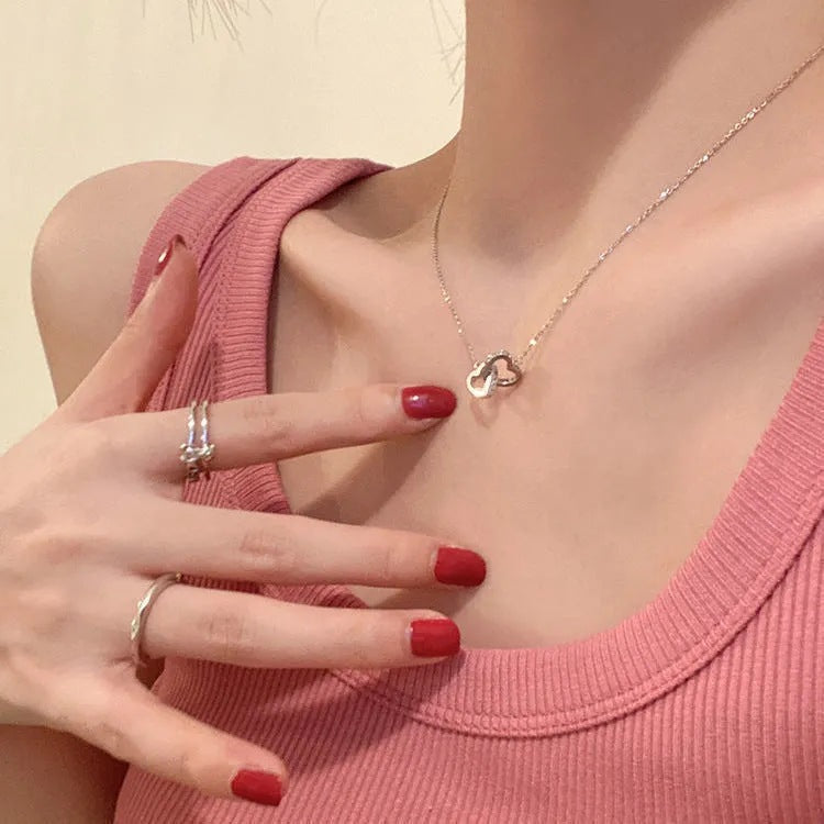 Women's Beads Bow Sweet Elegance Summer Fresh Niche Clavicle Necklaces