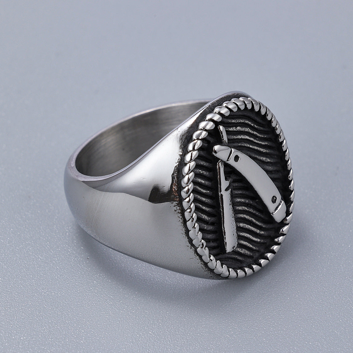 Attractive Stylish Creative Personality Best-selling Razor Rings