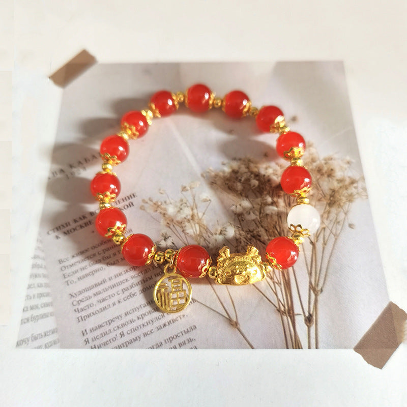 Style Lucky Fortune Handmade Beaded Female Girlfriends Bracelet