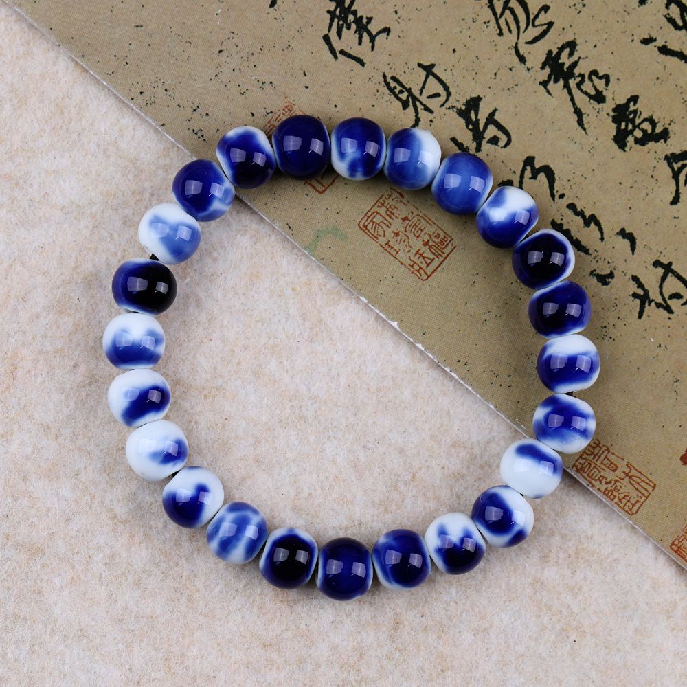 Women's & Men's Single Circle Ceramic Simple Personality Fashion Bracelet