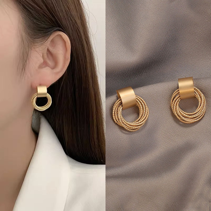 Women's Korean Style Simple Niche Temperament Personalized High-grade Rings