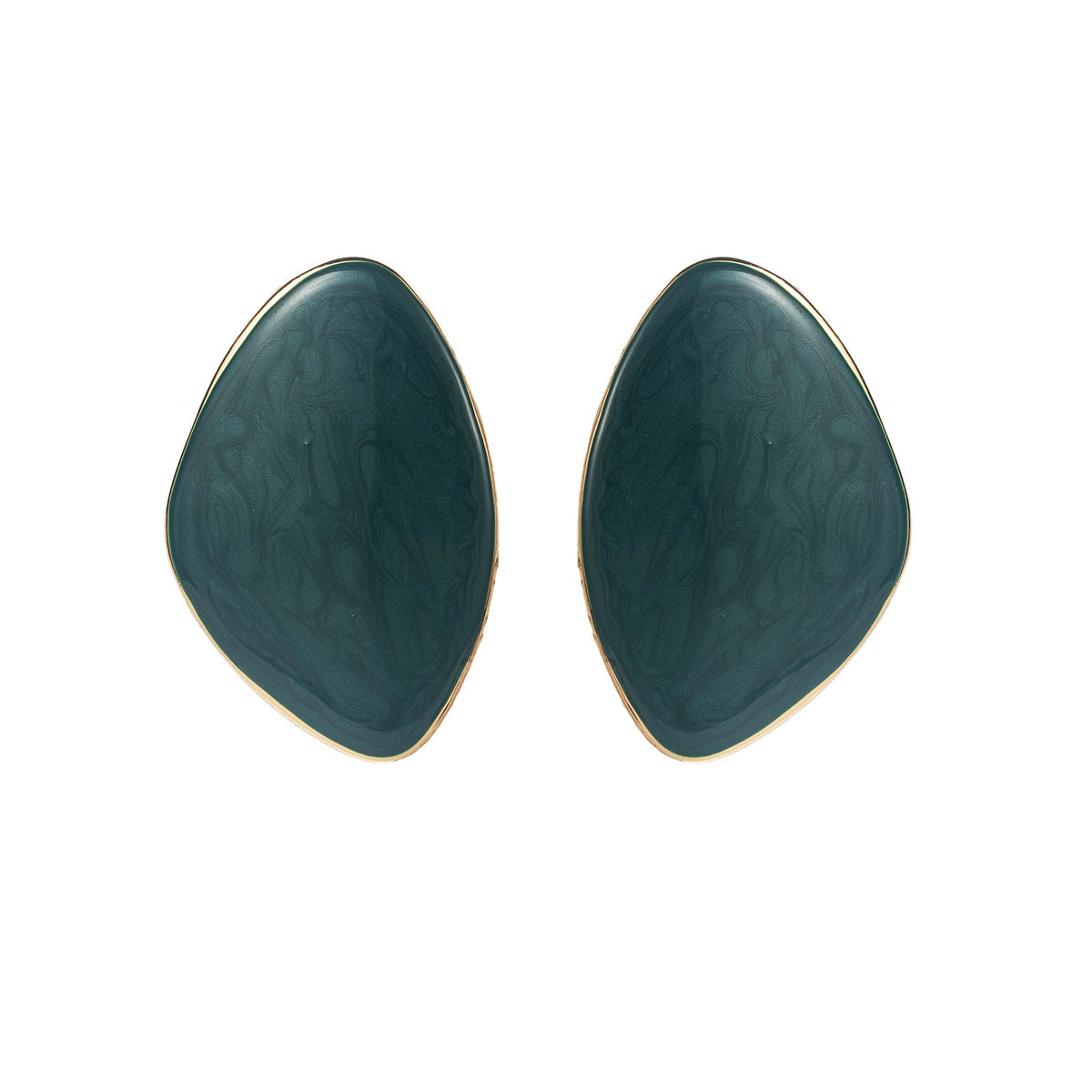 High Profile Retro Elegant Metal Geometry Ear Simple Personality Drop Earrings