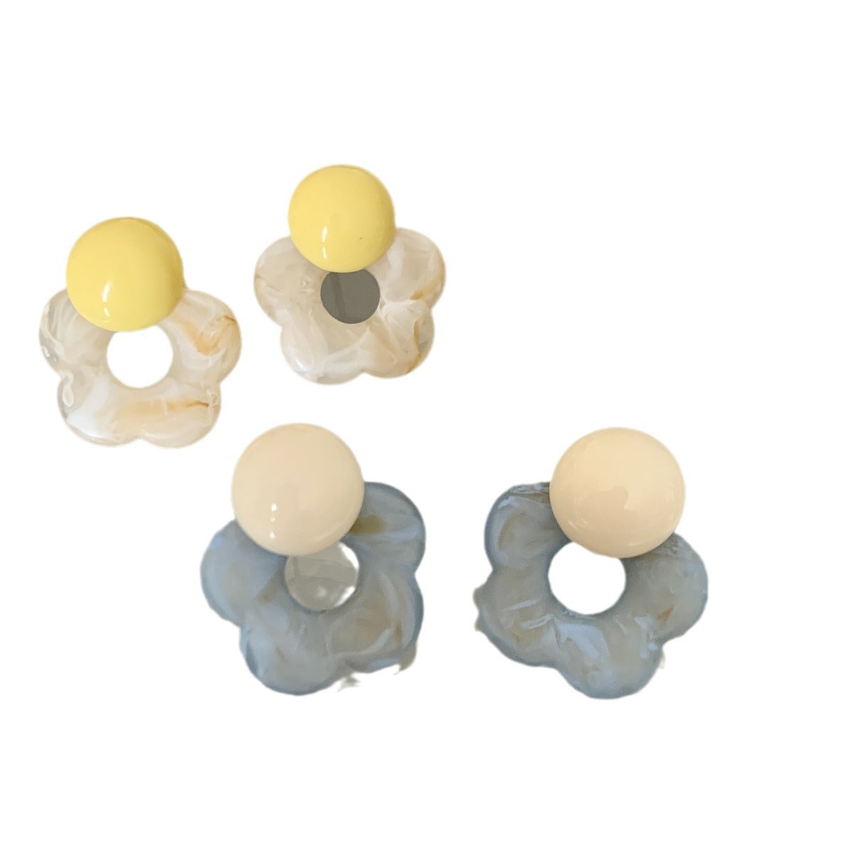 Niche Unique Design Sense Summer Fresh Earrings