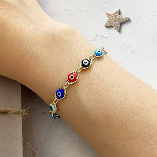 Devil's Eye Simple Trendy Turkish Blue Bracelets