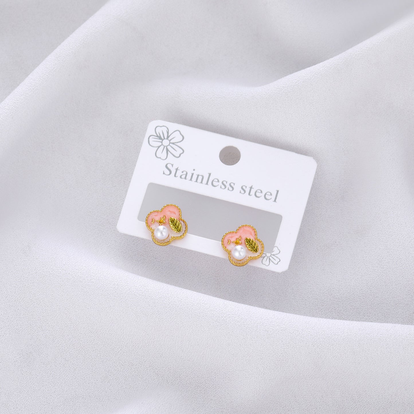 Style Pearl Affordable Luxury Fashion Simple Fresh Holiday Stud Earrings