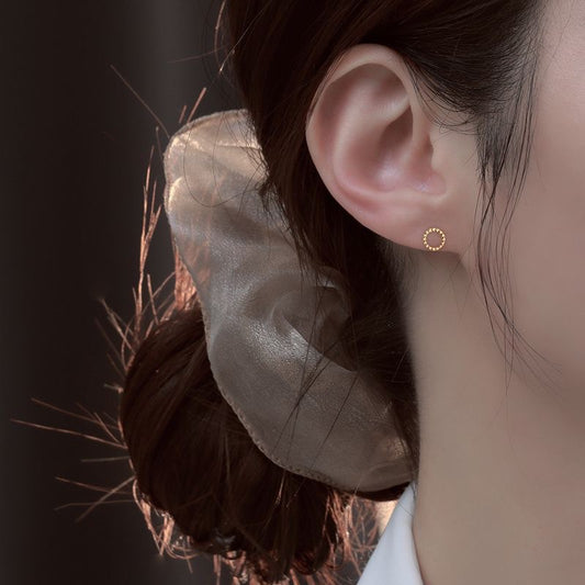 Ear Small Versatile Simple Cool Cute Earrings