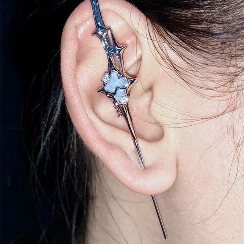 Women's Zircon Tassel Light Luxury High Sense Stud Earrings