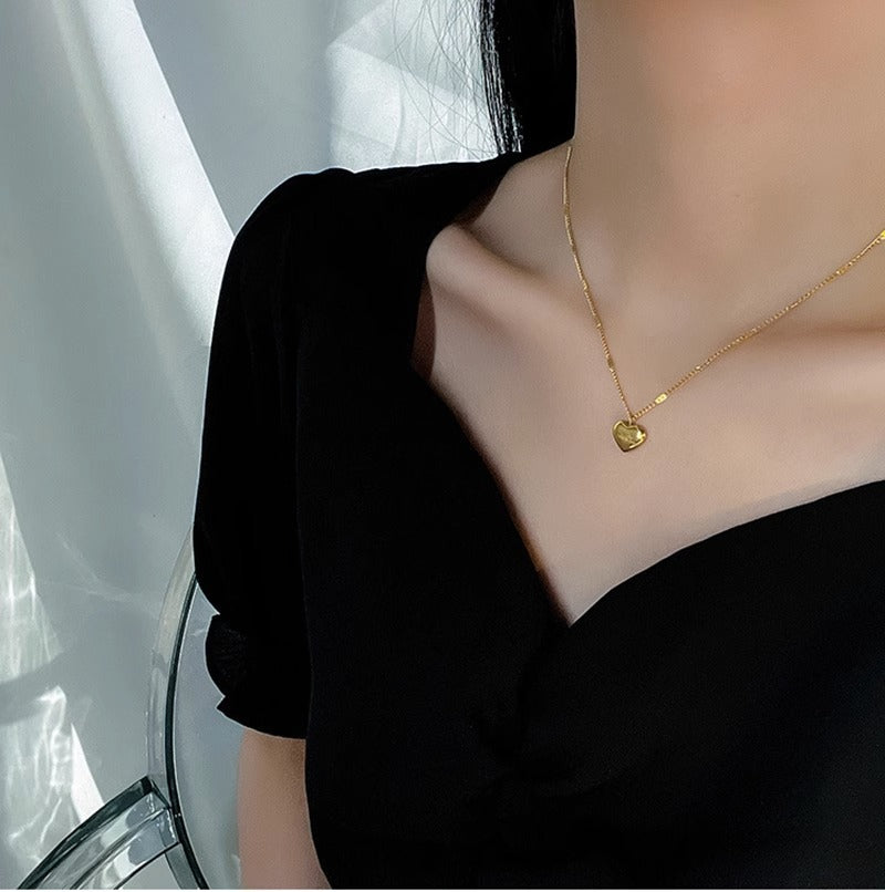 Women's Minority Design Clavicle Chain Titanium Steel Necklaces