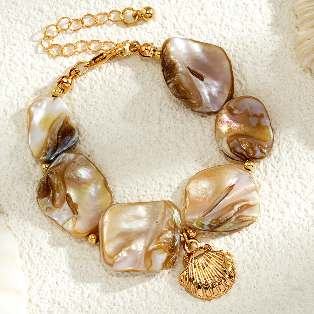 Stylish Beach Summer Starfish Shell Alloy Vintage Necklaces