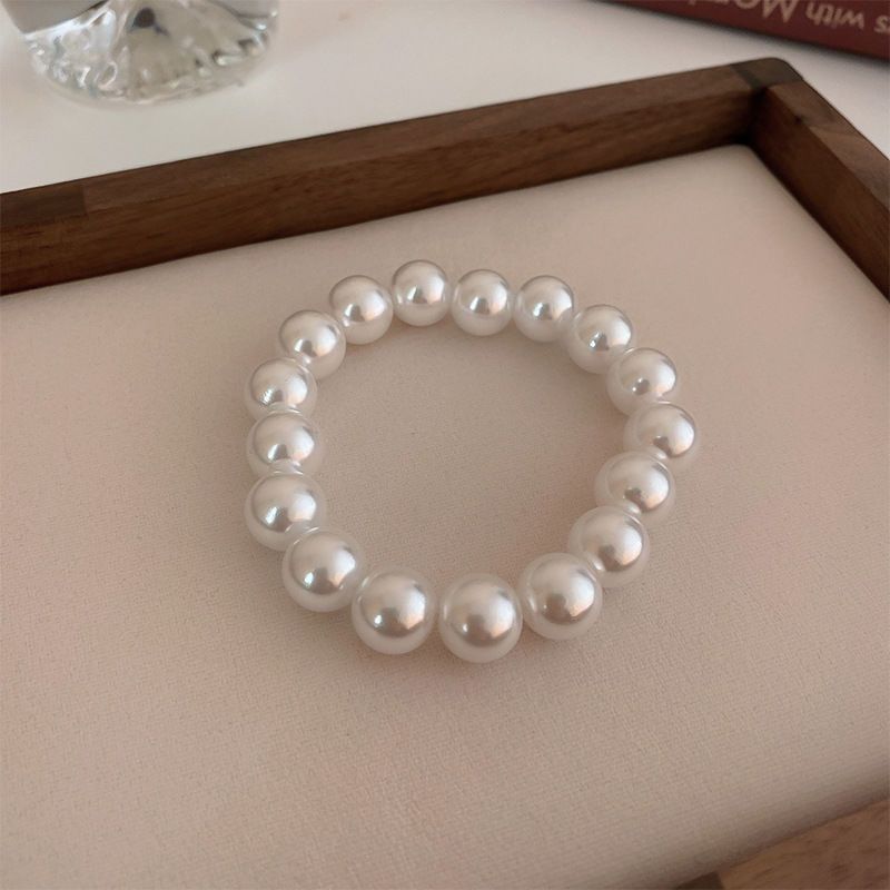 Women's Perfect Circle Pearl Twin Sweater Chain Light Necklaces