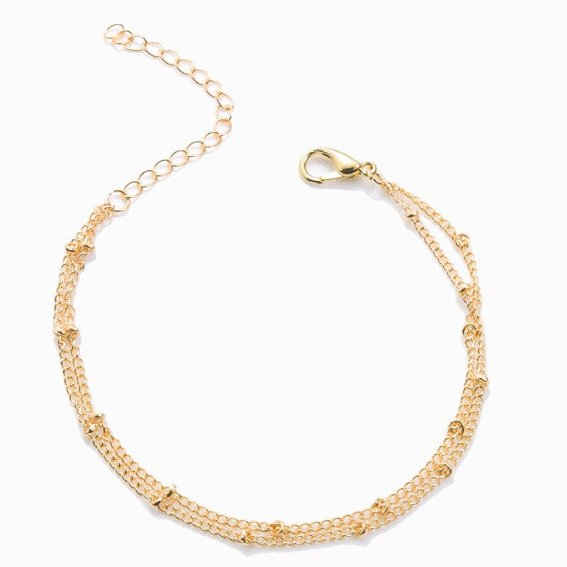 Women's Chain Elegant Jewelry Refined Simple Copper Bracelets