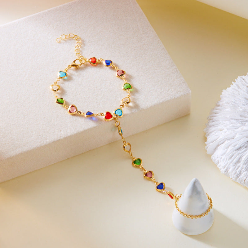 Comfortable Trendy Love Adjustable Female Dopamine Bracelet