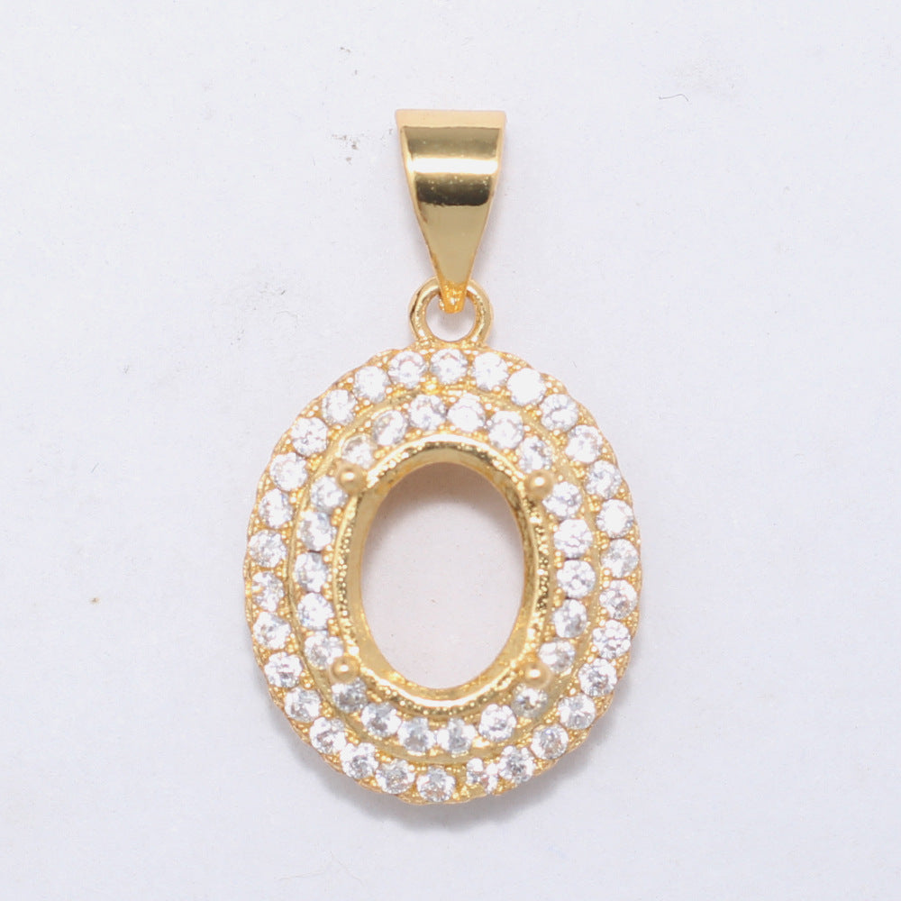 Size Style Copper Alloy Electroplated Sier Pendants