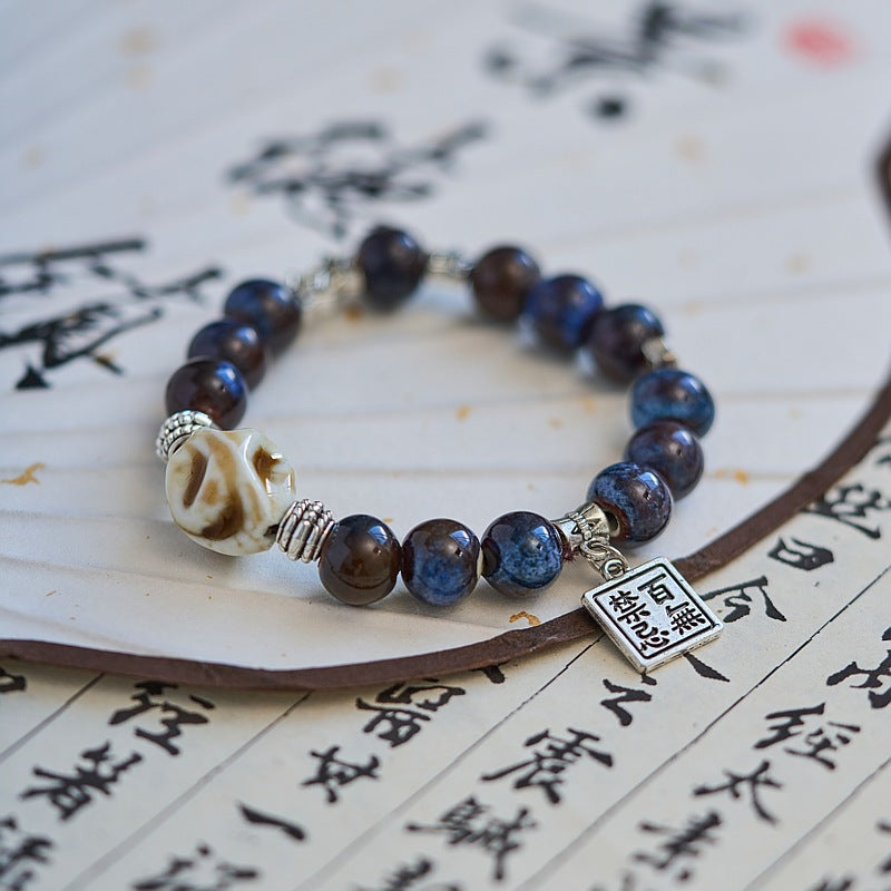 Women's Ceramic Summer High-grade Chinese Style National Bracelets