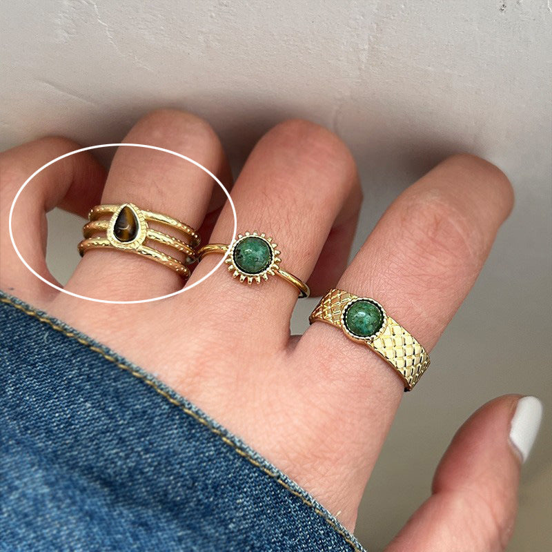 Female High Sense Graceful Fashionable Index Finger Rings