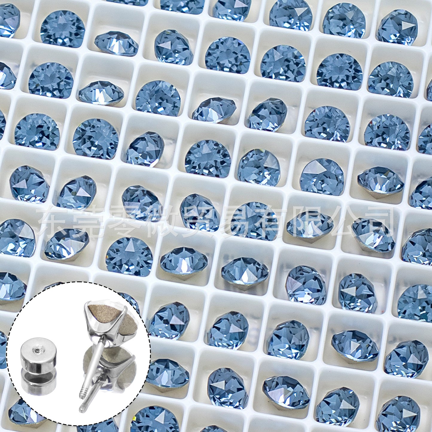 Ear Titanium Alloy Outer Spiral Piercing Stud Earrings