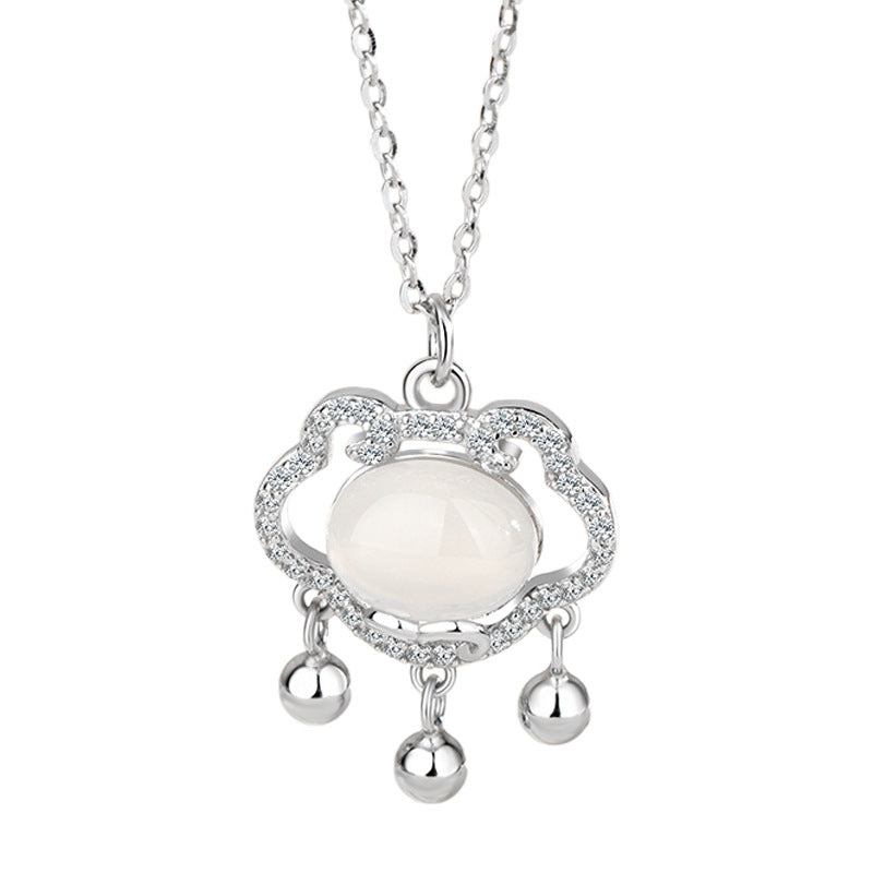 Safety Lock Female Affordable Luxury Style Niche Necklaces