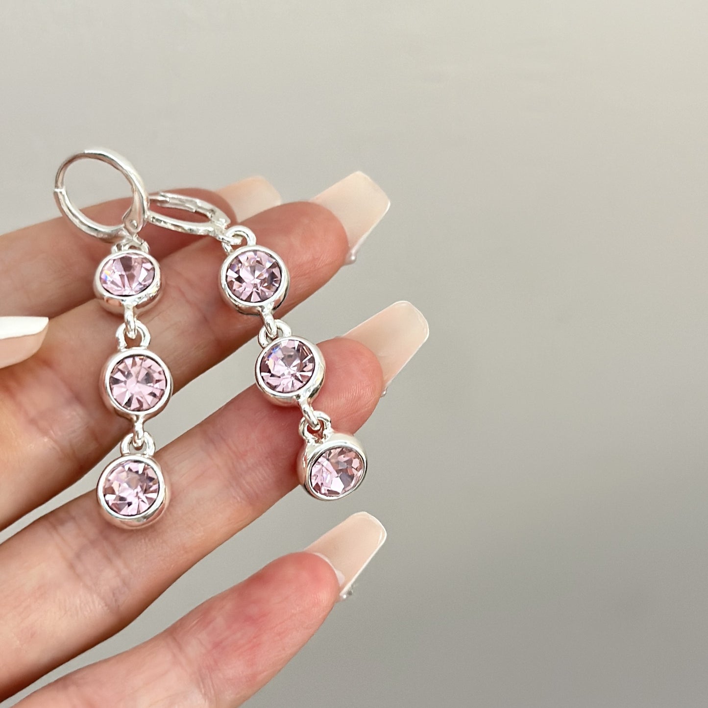 Women's Luxury High-grade Ear Tassel Clip Korean Style Elegant Rings