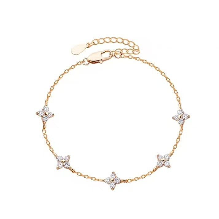 Sense Of Grade Starry Sky Flowers Bracelets