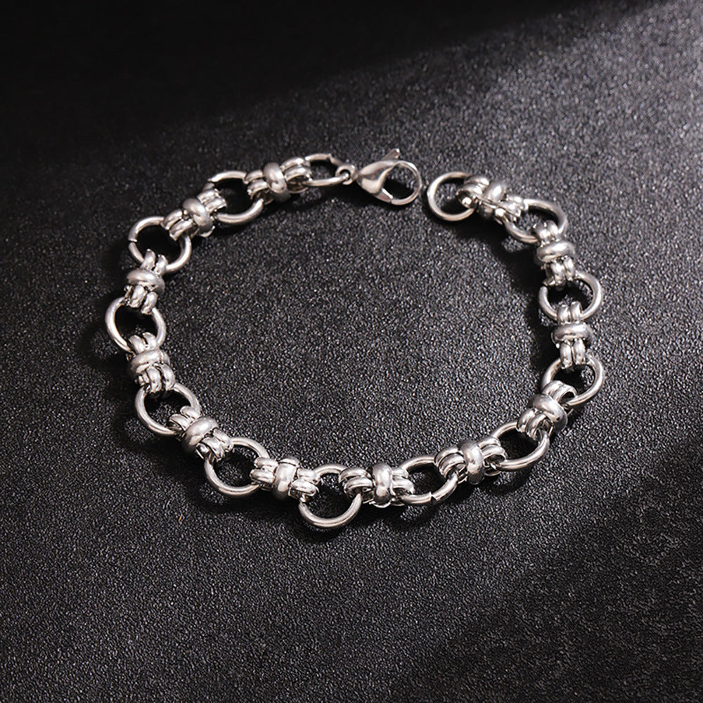 Colorfast For Boys Niche Design Simple Bracelet
