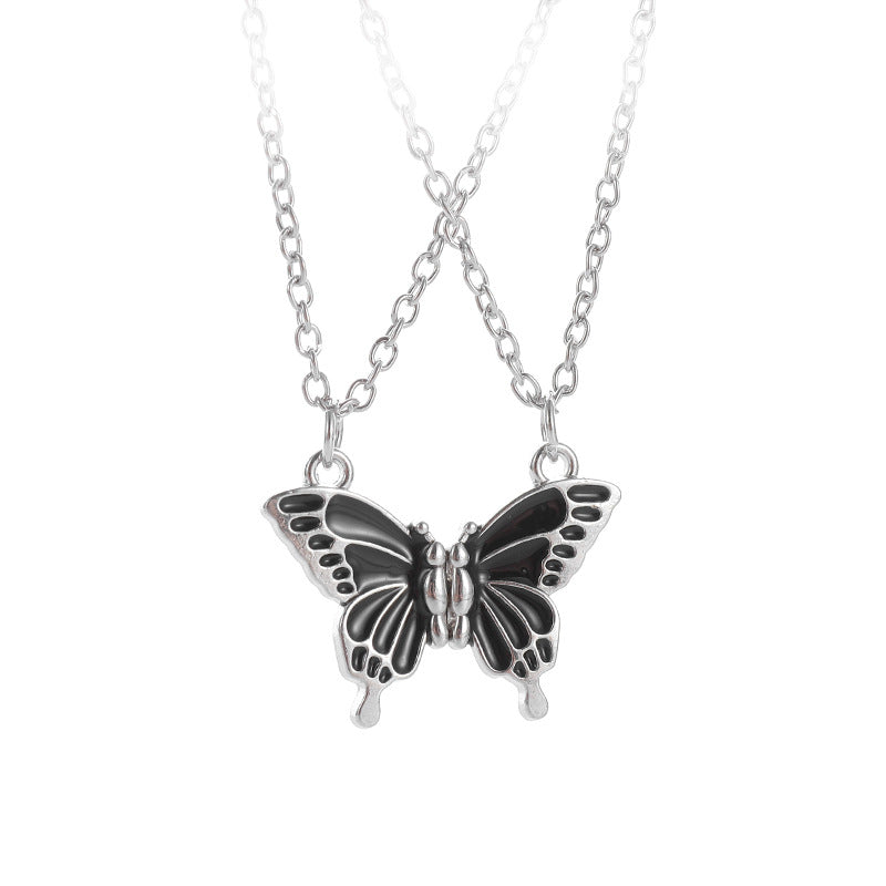 Good Friend Butterfly Best Friendship Magnetic Necklaces
