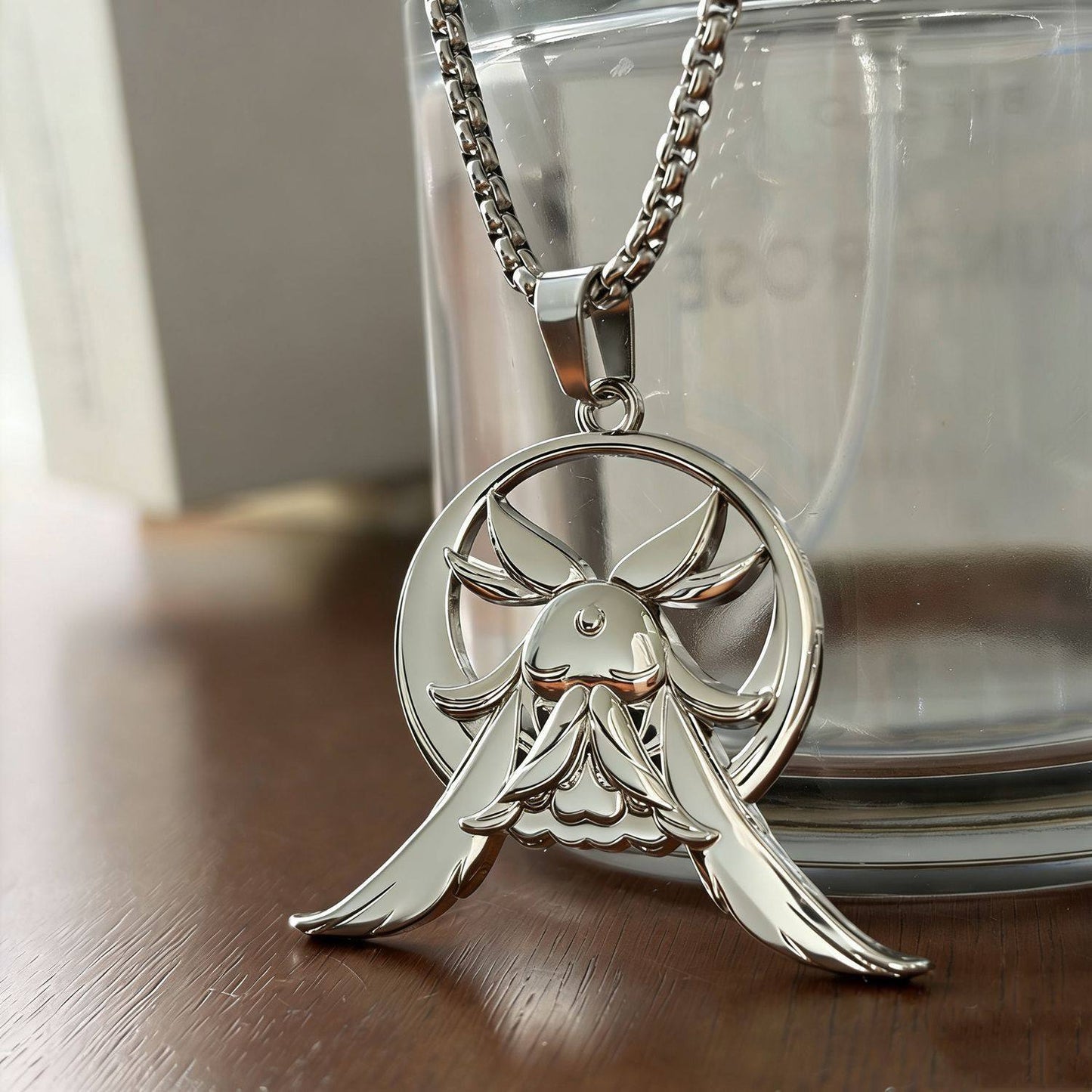 Moon Spirit Metal God Surrounding The Necklace