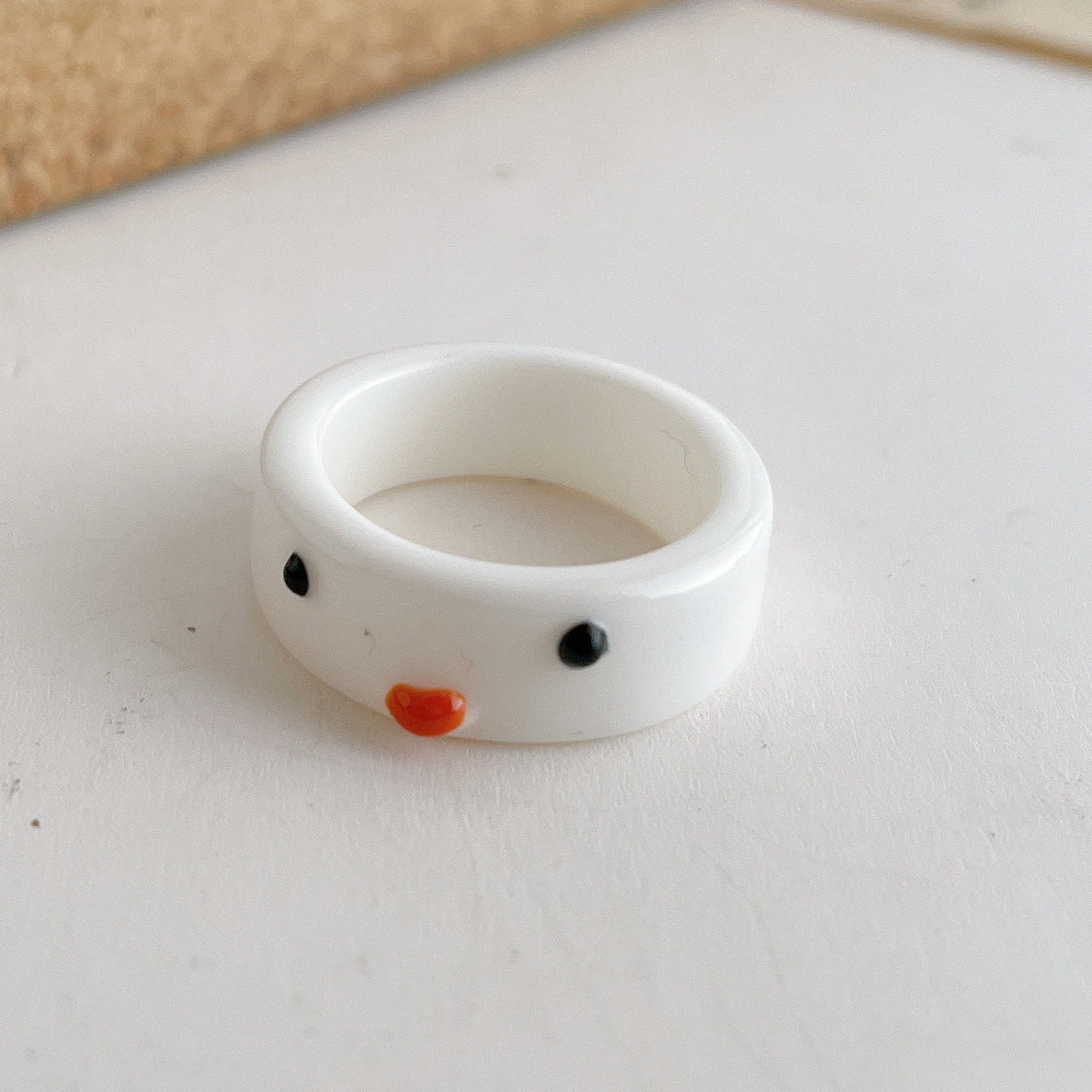 Personalized Cartoon Frog Fashion Cute Resin Rings