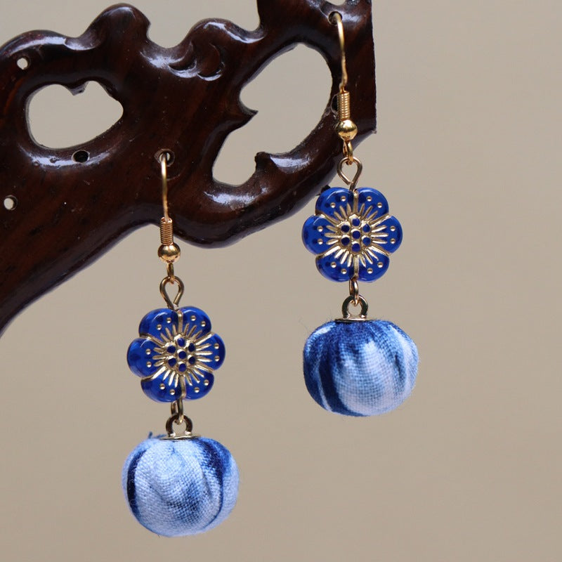 Style Chinese Traditional Cheongsam Vintage Senior Earrings