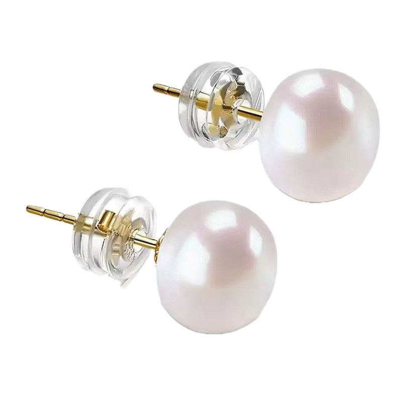 Women's Pair Cross Mirror Classic Fashion Simple Love Heart High-grade Earrings