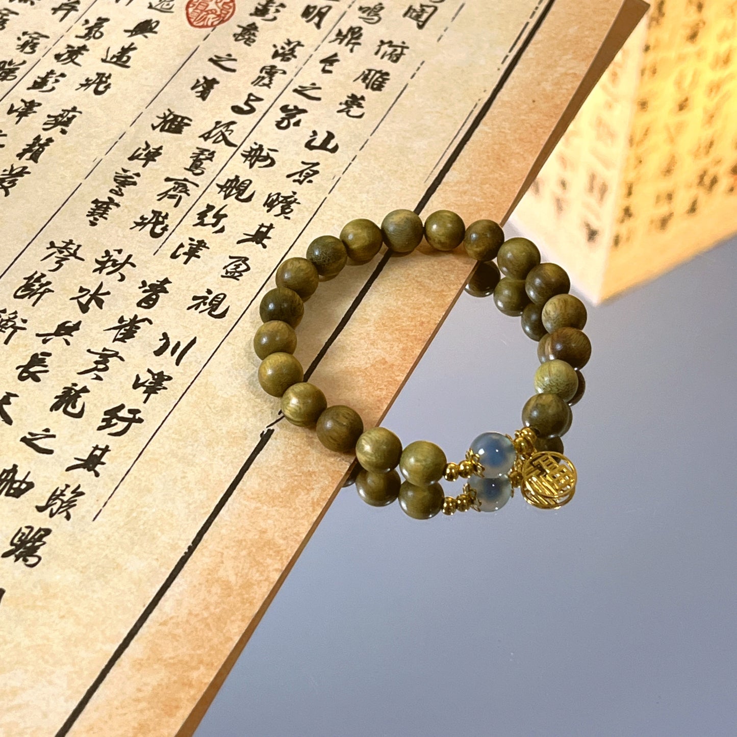 Women's & Men's Wooden Buddha Beads Bodhi Couple Sandalwood Ethnic Style Bracelet