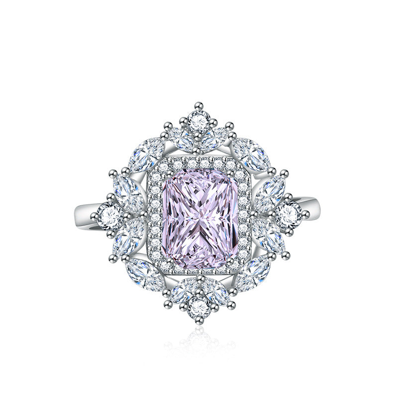 Women's Elegant Vintage Ruby Fashion Colored Gems Rings