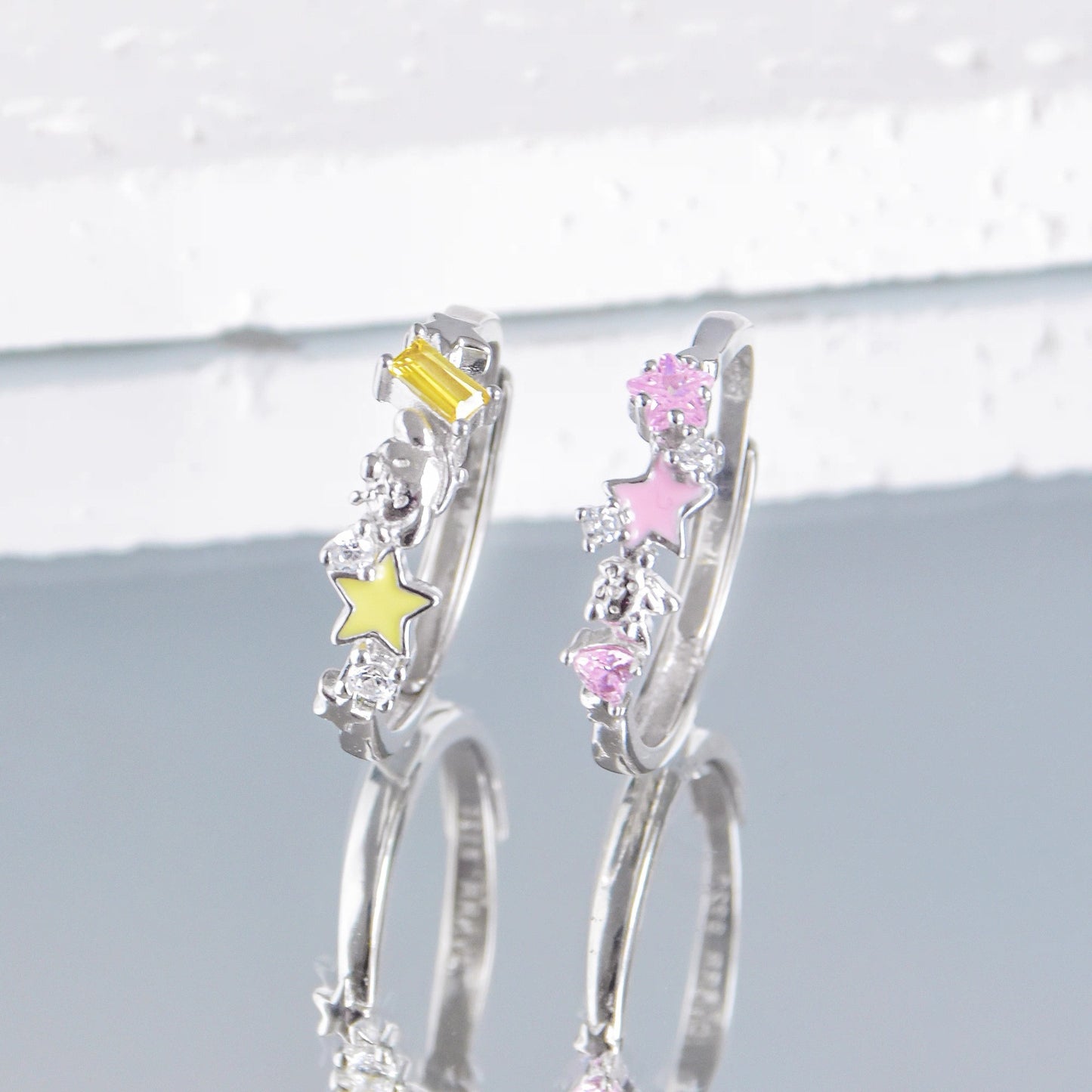 Women's Sweet For Design Cute Couple Holiday Gift Ring