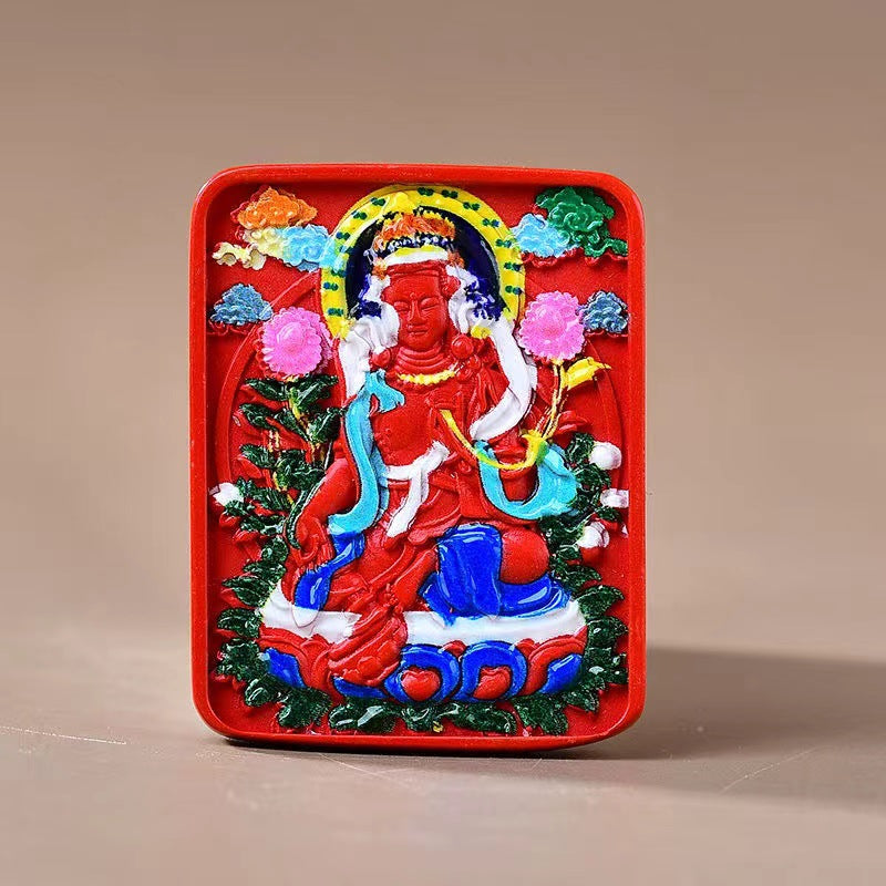 Zodiac Natal Buddha Bodhisattva Dragon Snake Pendants