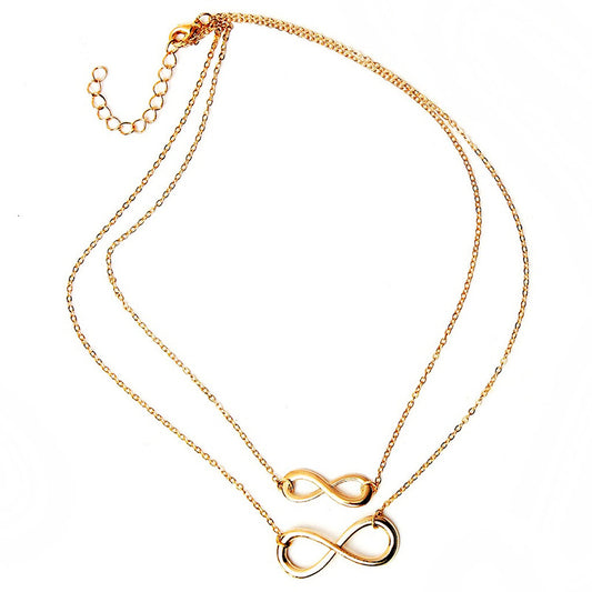 Women's Ornament Fashion Geometric Gold Clavicle Chain Necklaces
