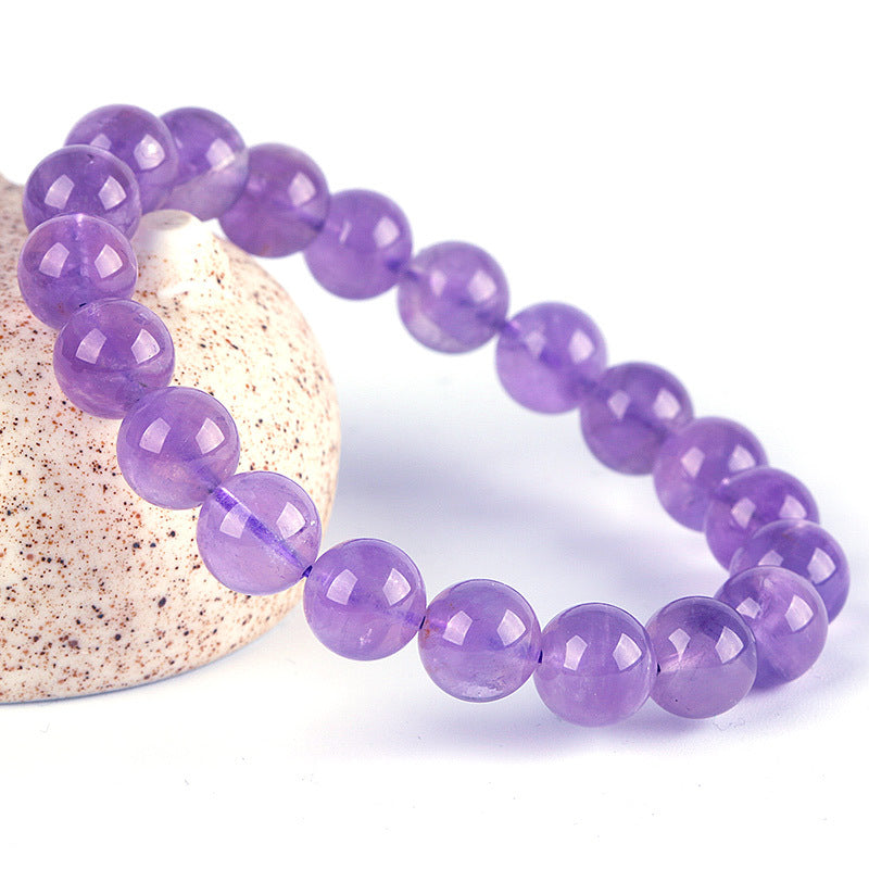Charming Natural Lavender Amethyst Indie Pop Bracelet