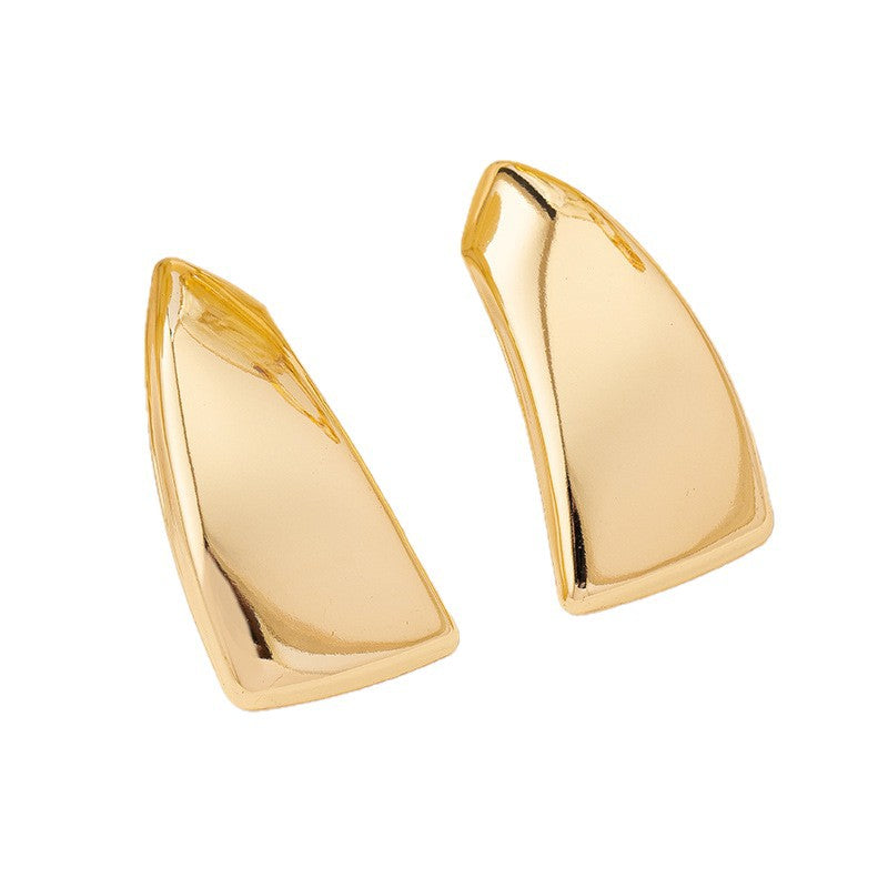 Women's Trend Glossy Vintage Exaggerated Personalized Affordable Luxury Stud Earrings