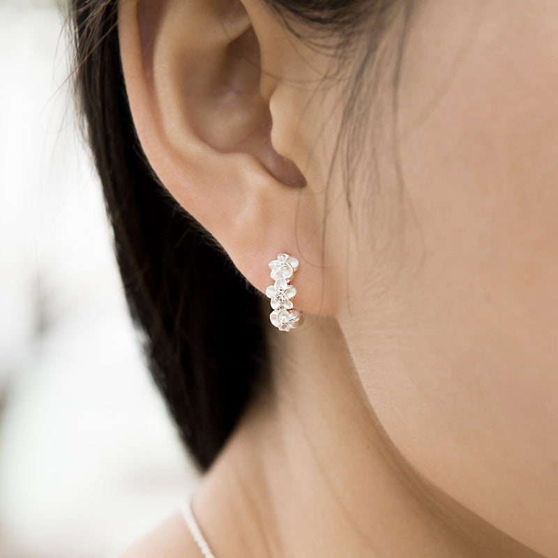 Women's Siering Clip Camellia Fashion Alice Flower Rings