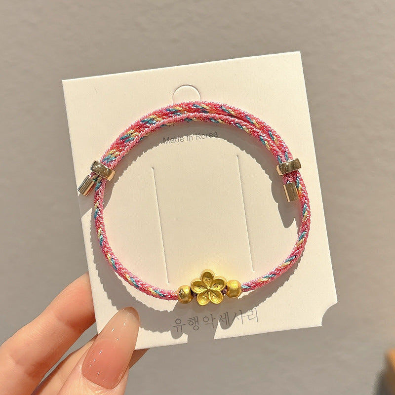 Boat Festival Carrying Strap Colorful Rope Wind Hand-woven Bracelet