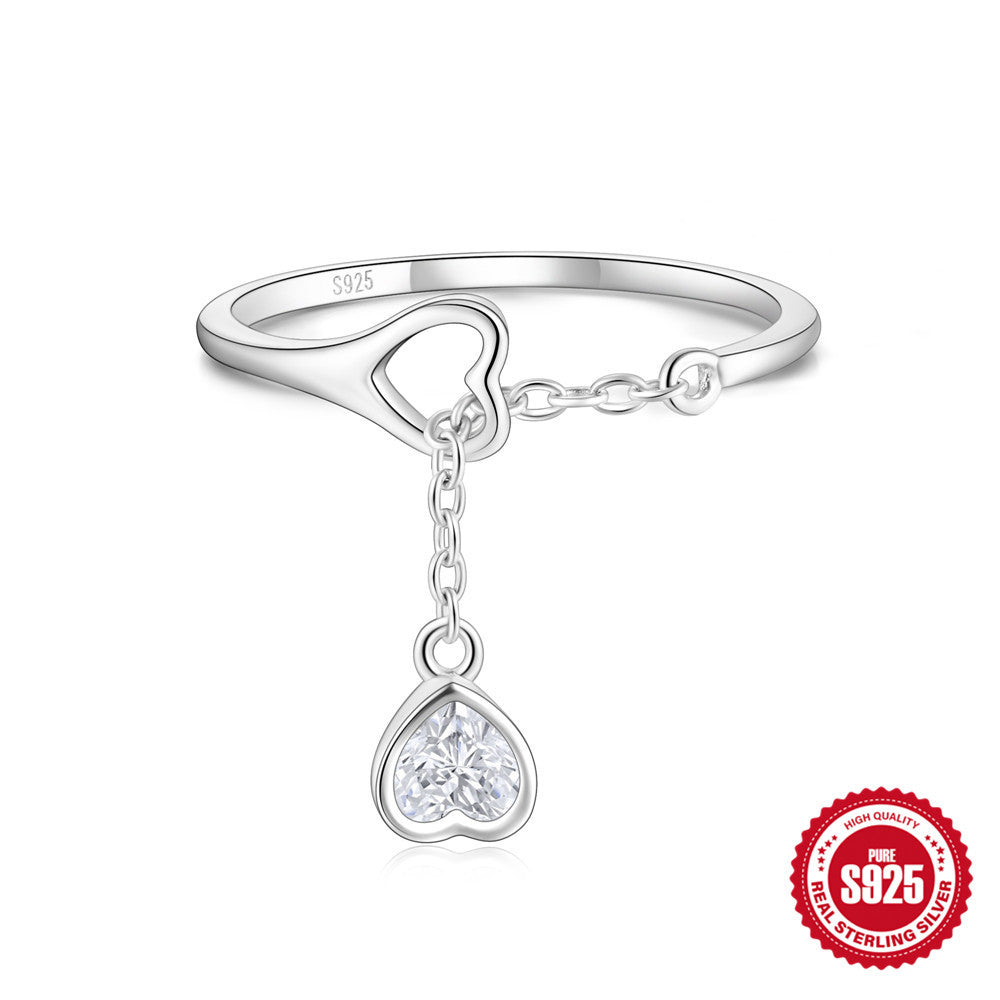 Niche Design Love Petals Open Index Rings