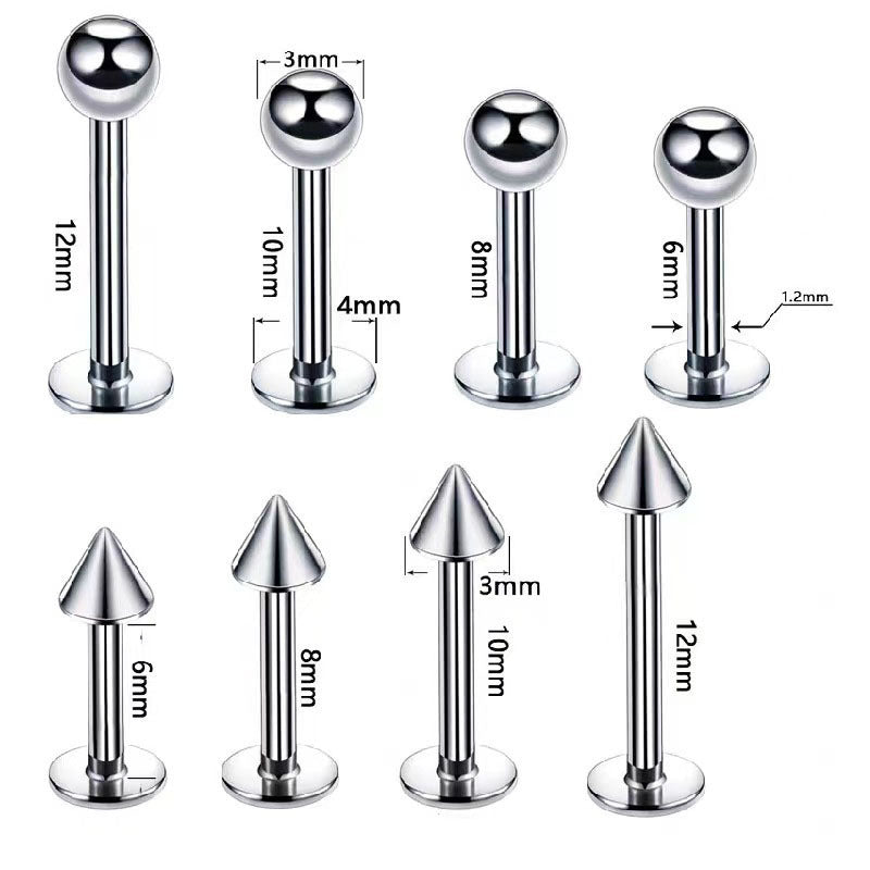 Geometric Alloy Ear Exquisite Polishing Unisex Stud Earrings