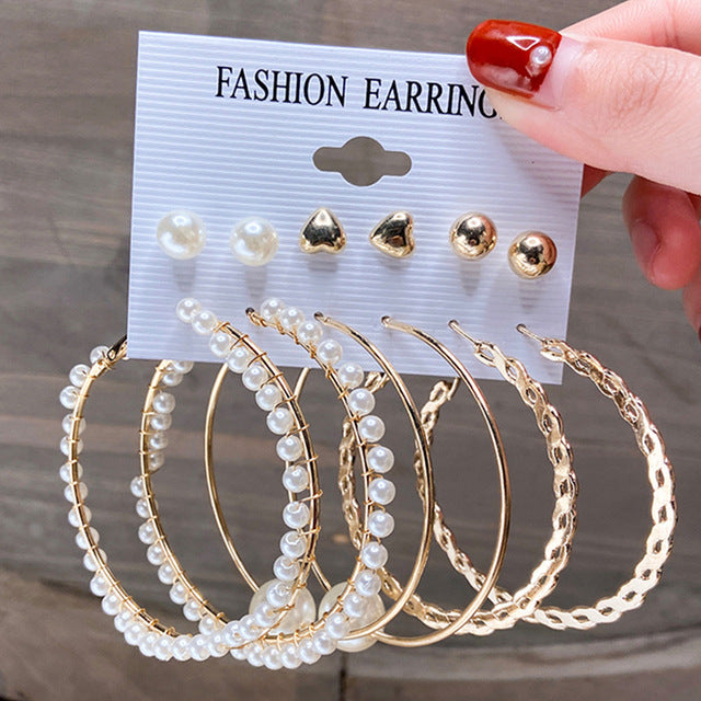 Women's Fashion Minimalism Temperament Wild Exaggerated Personalized Rings