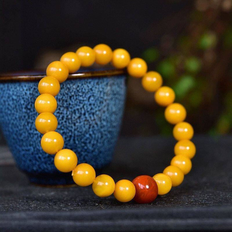 Grease Amber Full Of Flesh Flame Pattern South Red Single Bracelets