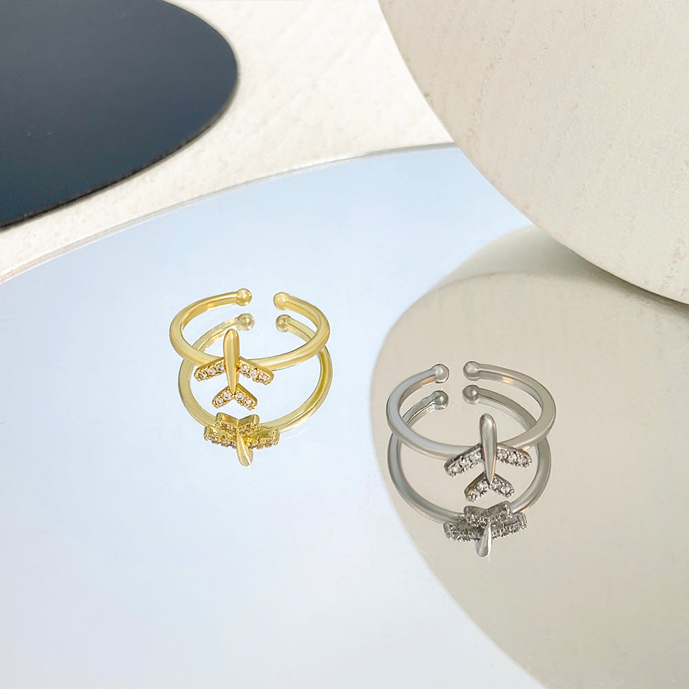 Personalized Cold Style Korean Sweet Graceful Rings