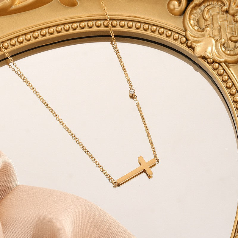 Women's Does Not Fade Temperament Entry Lux Necklaces