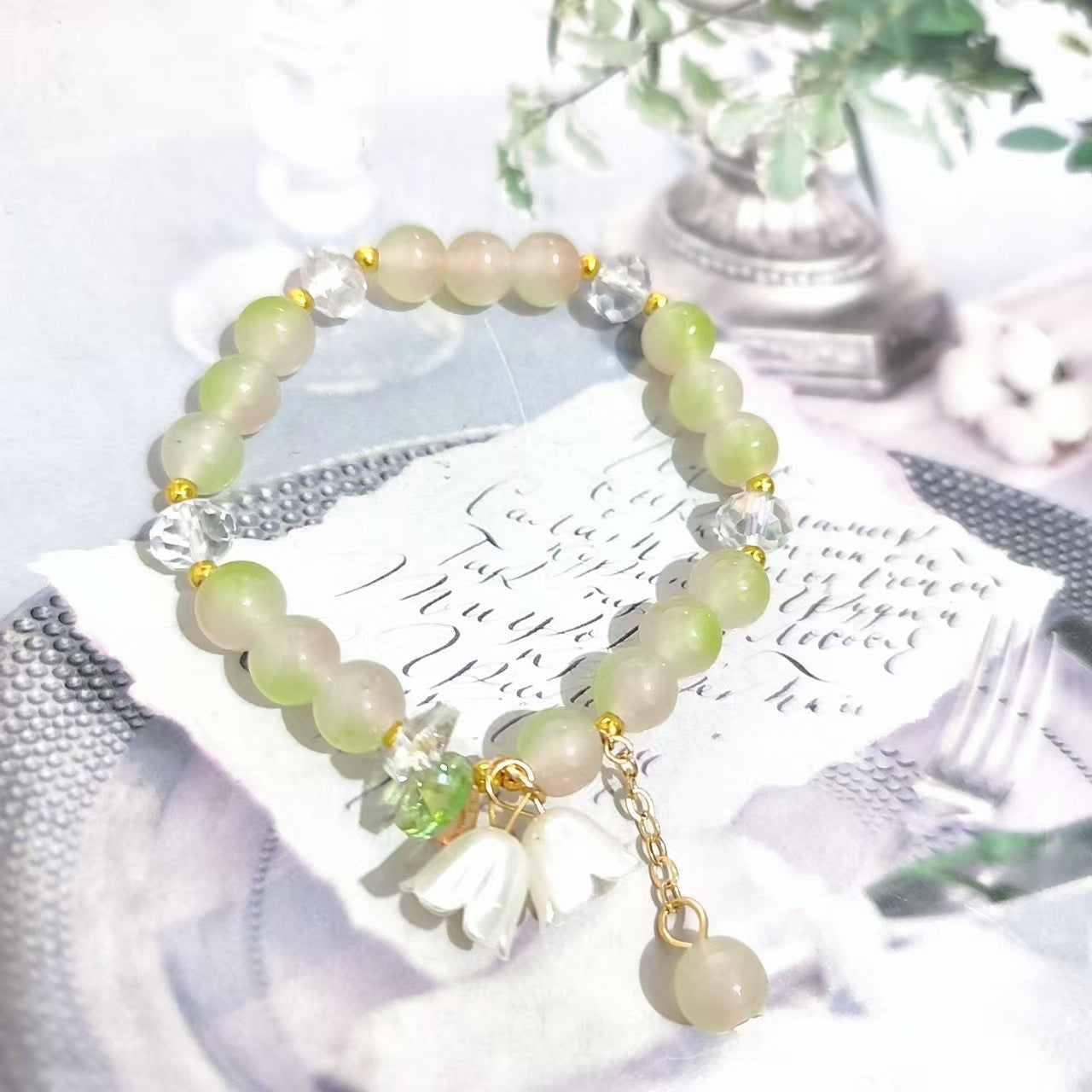 Style Lucky Fortune Handmade Beaded Female Girlfriends Bracelet