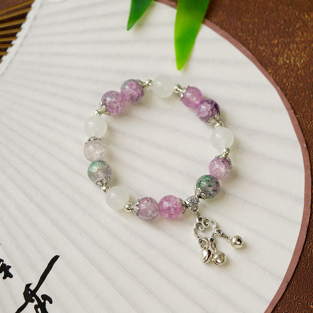 Beads Glass Crystal Female Artistic Chinese Style Bracelets